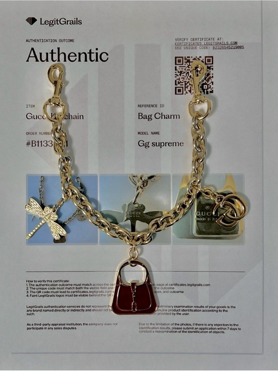 Gucci Accessories - Gucci Chain Bag Charm Pre-fall collection 2025 NIB